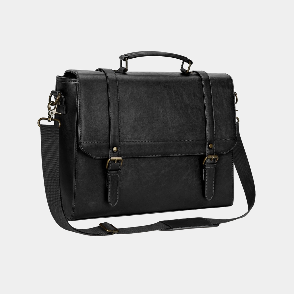 Borsa Porta PC Uomo Impermeabile 15,6" – Stile Vintage