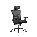 Ergonomická kancelárska stolička s bedrovou opierkou | 2D opierka hlavy, nastaviteľné opierky rúk, 130° náklon