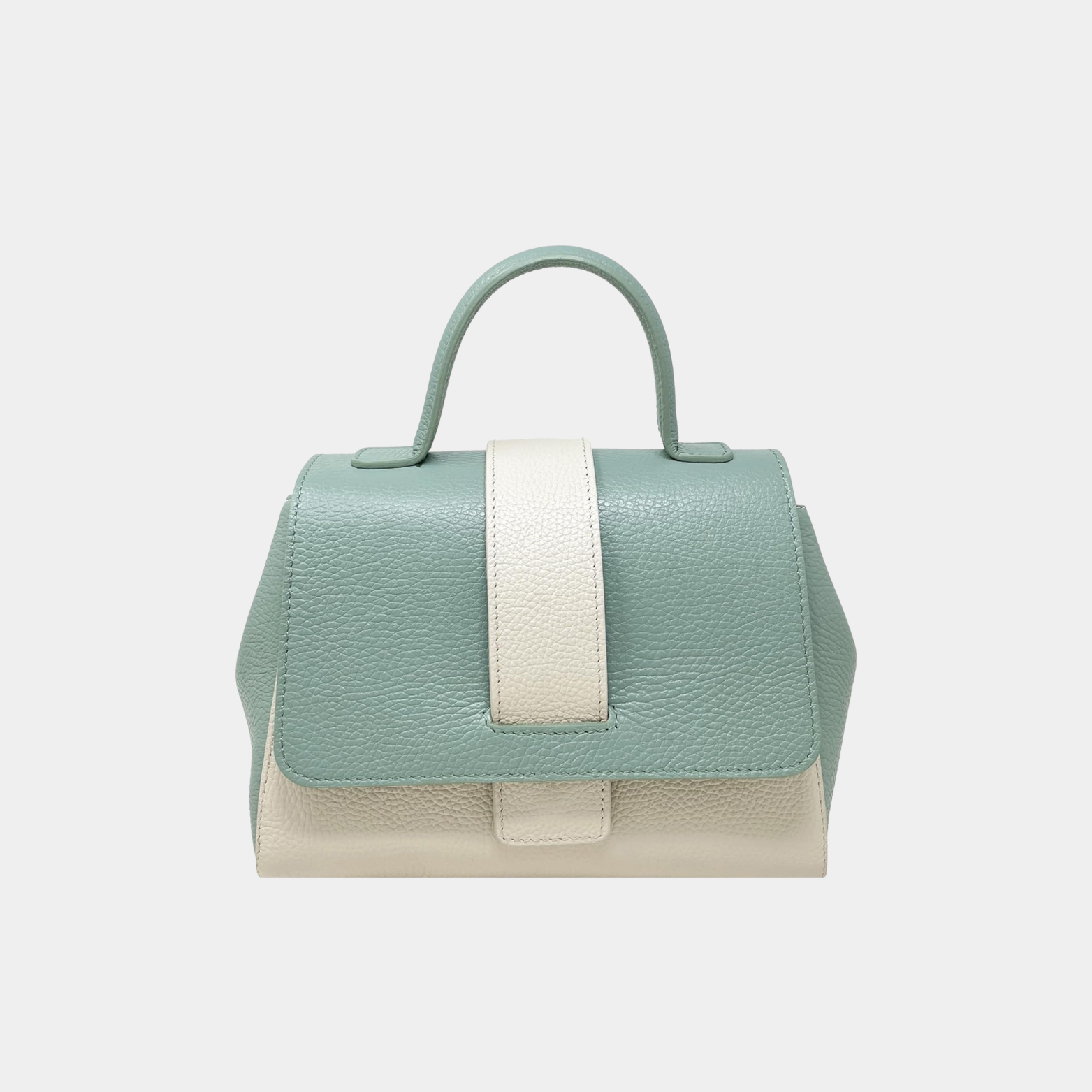 Borsa a Mano Donna in Pelle con Tracolla Removibile Elegante
