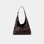 Borsa Hobo Donna in Pelle PU Marrone Scuro