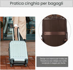 Zaino Uomo in Vera Pelle Vintage Laptop 14" Lavoro Viaggio Retrò
